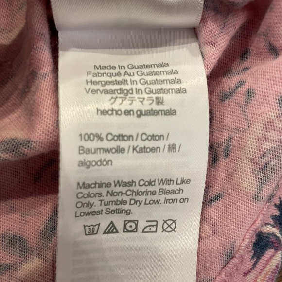 Crewcuts Girls Dress - Pink Flower Print with Headband - Size 6 - 100% Cotton - Picture 9 of 16